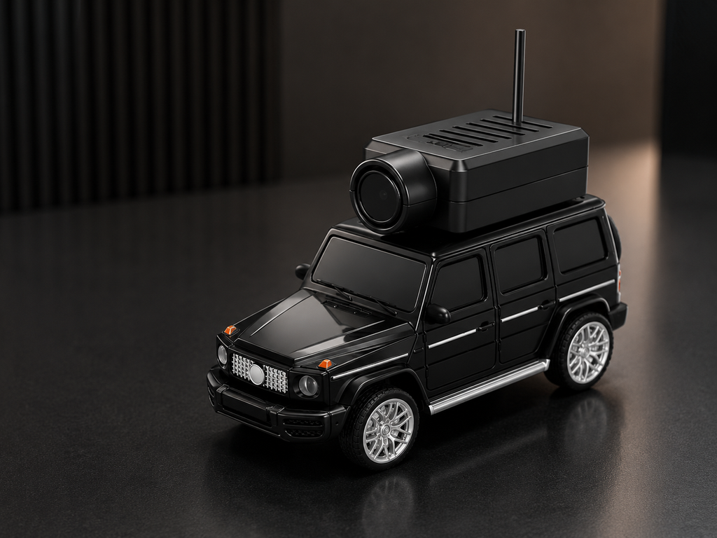 SPYROVER — La mini voiture espion à caméra embarquée