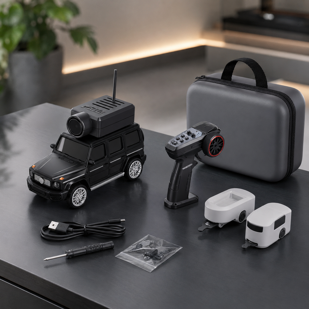 SPYROVER — La mini voiture espion à caméra embarquée